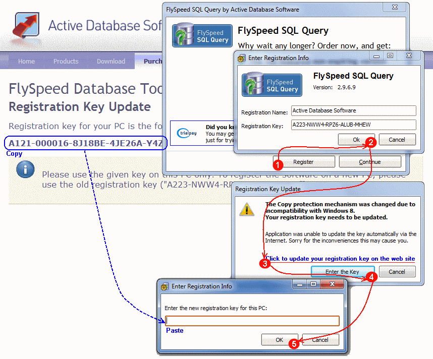 Registration of Desktop version of FlySpeed SQL Query