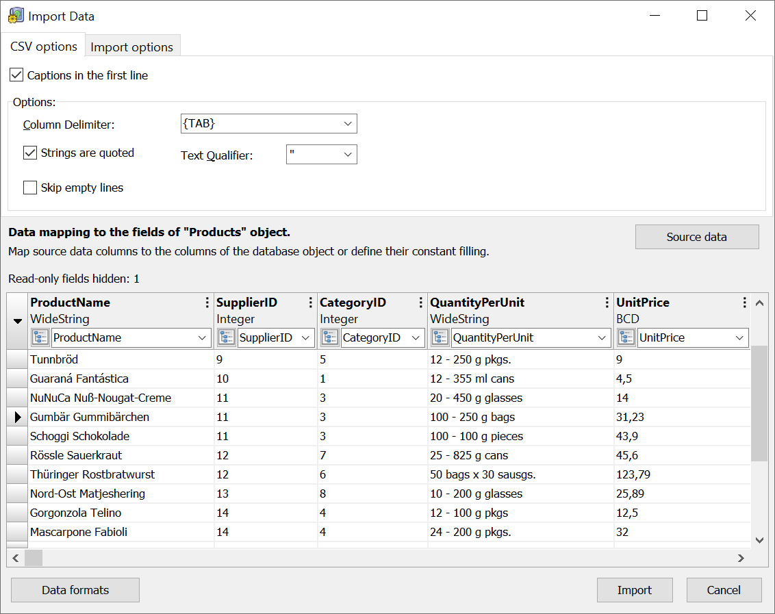 FlySpeed SQL Query 4.1 simplifies the SQL query execution and data import